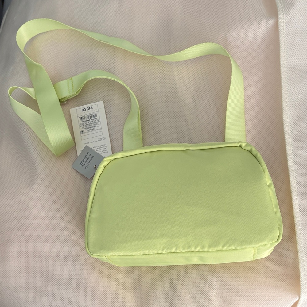 A New Day Light Green Crossbody Bag